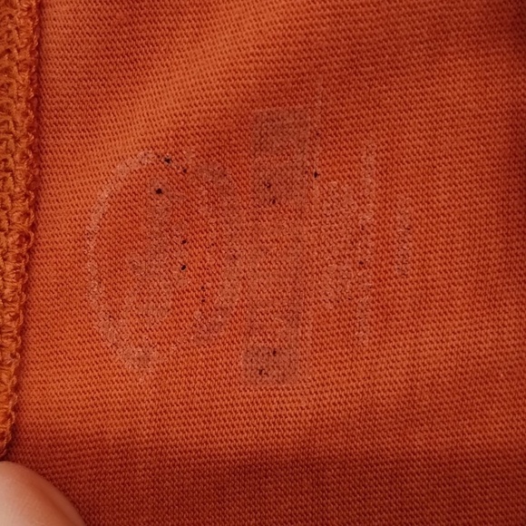 Disney women's Large rust color grumpy long sleeve tee allergic to happy people - Picture 6 of 9